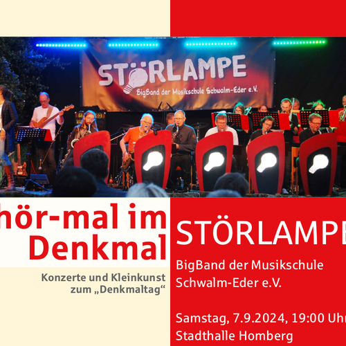 Tickets kaufen für STÖRLAMPE BigBand der Musikschule Schwalm-Eder e.V. am 07.09.2024